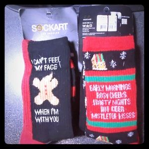 Sockart 3 pair Christmas Themed Socks
